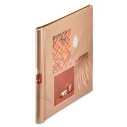 Hama Hama Selbstklebe-Album "Singo II", 28x31 cm, 20 weiße Seiten, Terracotta – Produktbild 1 von 1