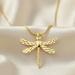 MOANINA MOANINA Kette Libelle Lubellula 8k Echtgold – Produktbild 1 von 1