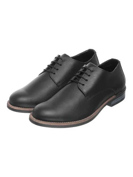 Fairticken Fairticken Vegane Unisex Business Schnürschuhe Porto, Schwarz, – Produktbild 3 von 4