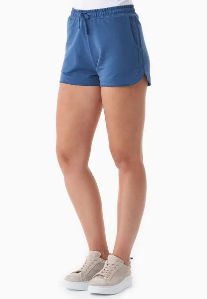 ORGANICATION ORGANICATION SANNDRA | Leichte Sweatshorts aus Bio-Baumwolle, Light navy, – Produktbild 1 von 4