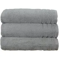 A&R Textile A&R Textile Organic Duschtuch 70 x 140 cm (1 Stück), Grau, – Produktbild 1 von 1