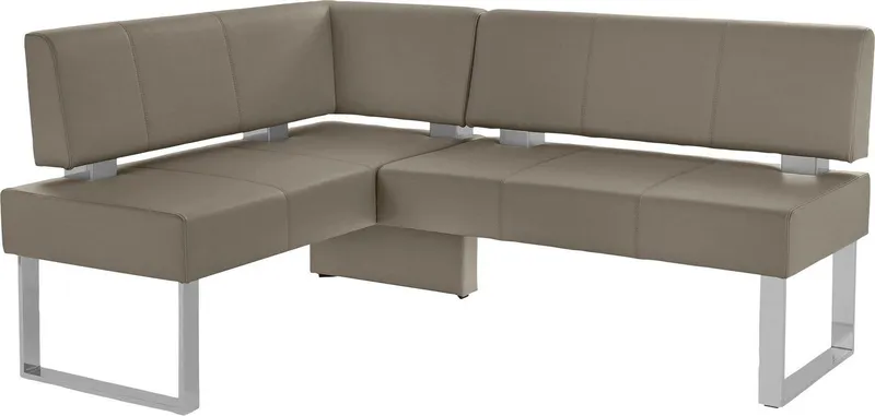 OTTO home Eckbank Rab, in 2 Breiten (180 oder 200 cm), Bezug in verschiedenen Qualitäten, Beige, – Produktbild 2 von 5