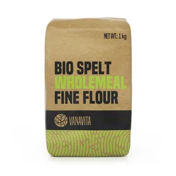 GymBeam Bio VanaVita BIO Feines Dinkelvollkornmehl 1000 g – Produktbild 1 von 1