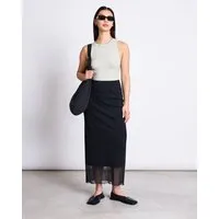 JAN N JUNE JAN N JUNE Mesh Maxi-Rock SMUK, Wild bloom, – Produktbild 1 von 1