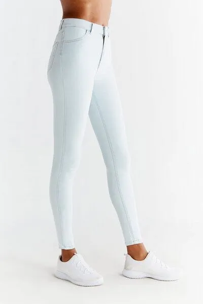 Evermind Evermind W's Skinny Fit-WD1014, Ice blue, – Produktbild 2 von 5