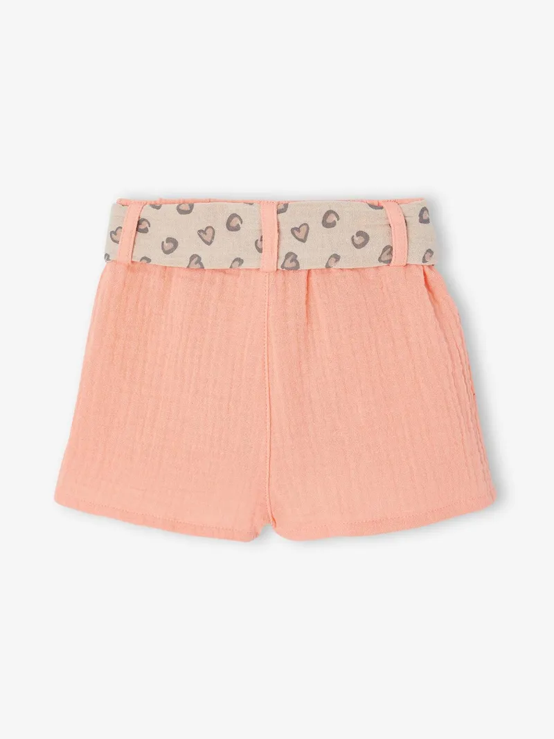 Vertbaudet Shorts mit, Koralle, – Produktbild 2 von 3