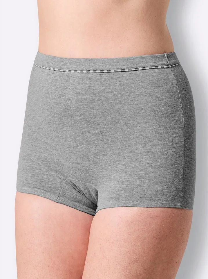 Witt Witt Schlüpfer Panty (3-St), Grau, – Produktbild 1 von 5