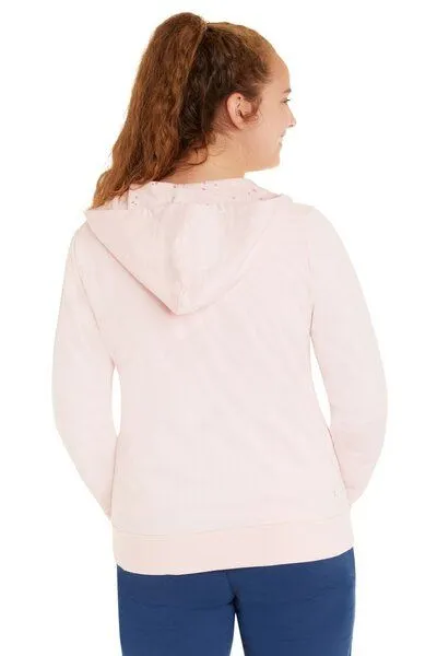 loud + proud loud + proud Damen Sweat Kapuzenjacke, GOTS-zertifiziert, Rosé(rosa), – Produktbild 2 von 2