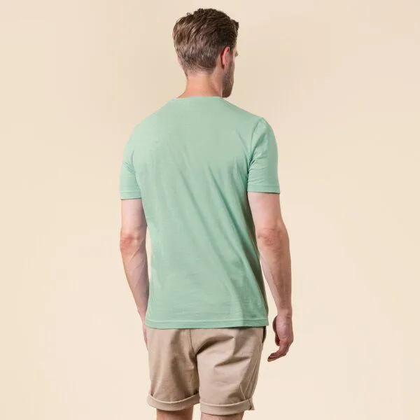 Living Crafts Living Crafts T-Shirt ROCCO, Seagrass (grün), – Produktbild 3 von 4