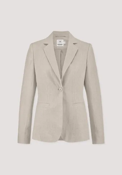 hessnatur hessnatur Blazer Regular aus reinem Leinen, Düne, – Produktbild 5 von 5