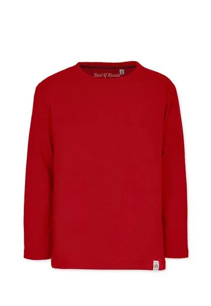 Band of Rascals Band of Rascals Basic Longsleeve, Red, – Produktbild 2 von 4