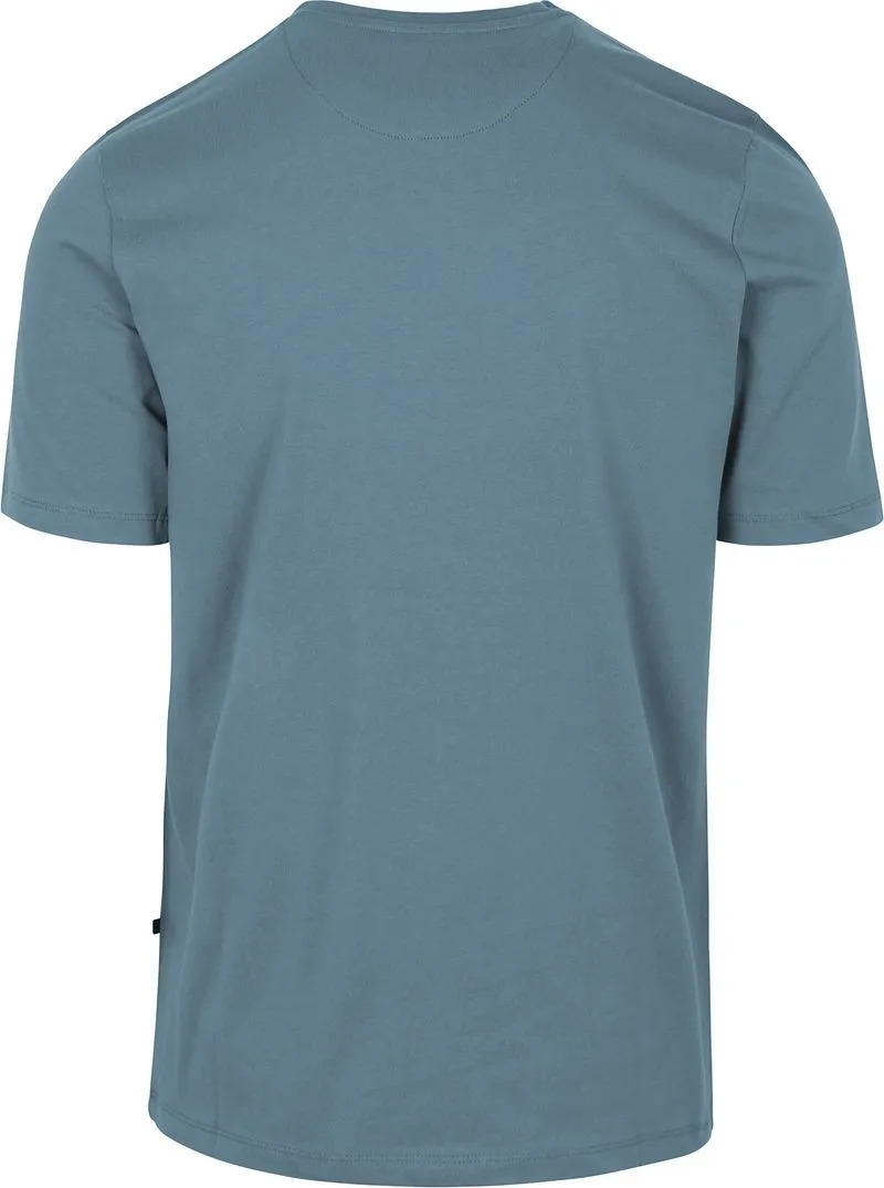 Suitable Suitable Respect T-shirt Jim Steel Blau - Größe XXL, Blau, – Produktbild 4 von 4