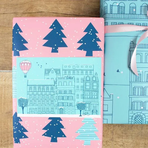 Bow & Hummingbird Bow & Hummingbird Postkarte Winter Wonder – Produktbild 2 von 2