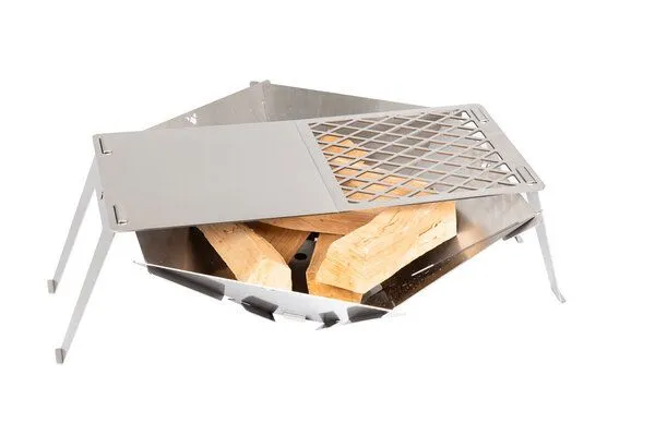 Fennek Fennek Grill-SET Hexagon + Grillplatte – Produktbild 2 von 4
