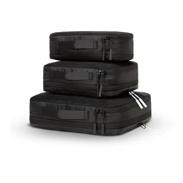 Remodius Remodius Packwürfel-Set 4-teilig – Koffer-Organizer mit Kompression, aus 100 % recyceltem Polyester – Produktbild 1 von 4