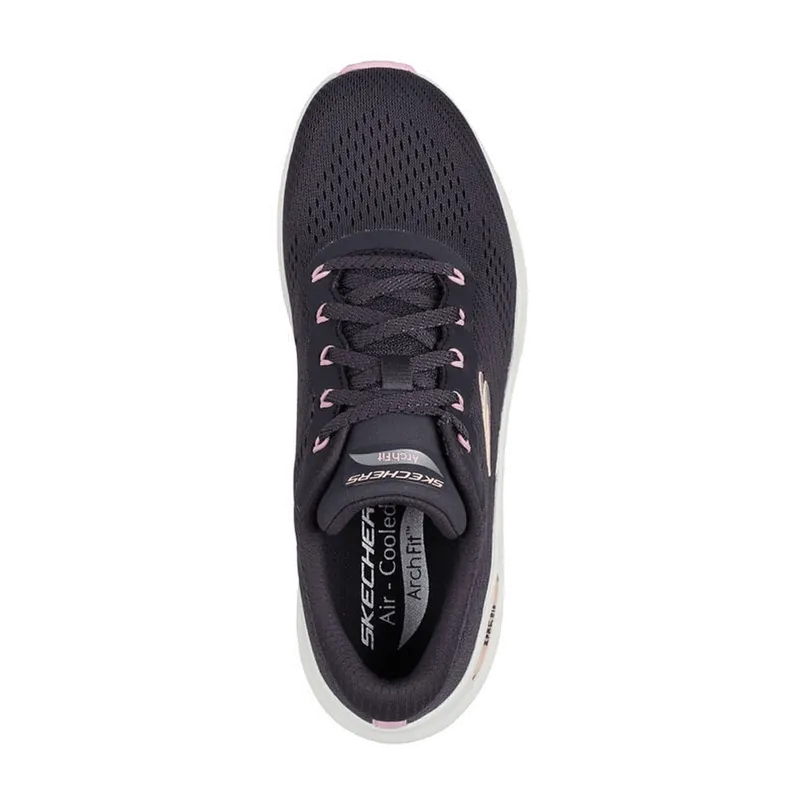 Skechers Skechers Sneaker Low für Damen, schwarz, Größe 41 EU, Schwarz, – Produktbild 3 von 4