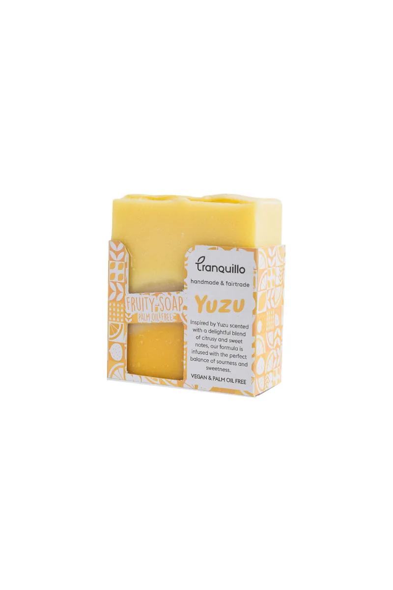 Tranquillo Seife YUZU 100 g - yellow – Produktbild 1 von 2
