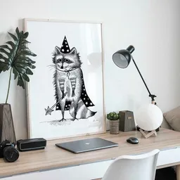 LIGARTI Kunstdruck »Zaubär« von LIGARTI | A4, A3 oder A2 | Wandbild | Poster | Kunst – Produktbild 1 von 1