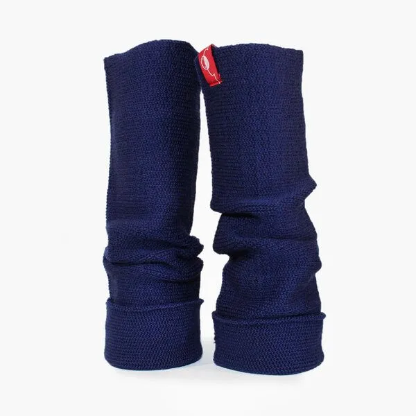 vincente vincente Beinstulpen gestrickt aus reiner Wolle, Royal, – Produktbild 1 von 2