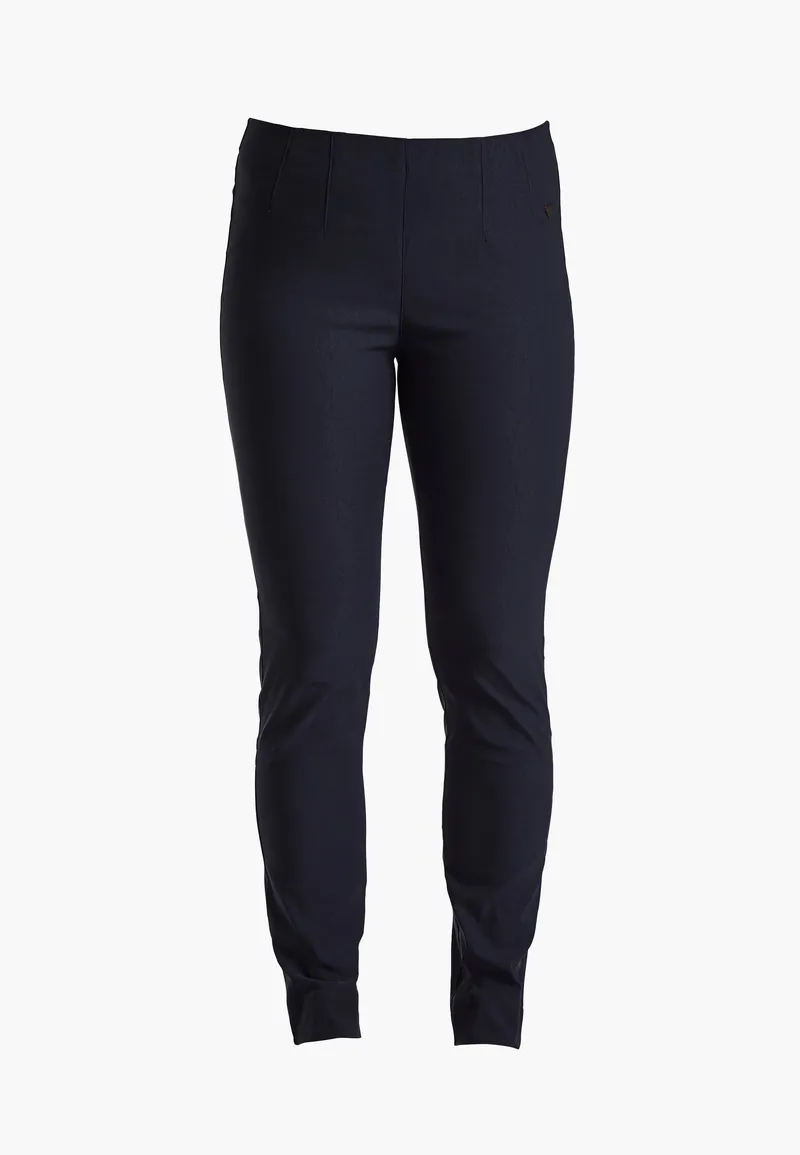 LAURIE LAURIE Damen vegan Hose Vicky Slim Mittlere Länge Navy, Extra dunkelblau, – Produktbild 2 von 2