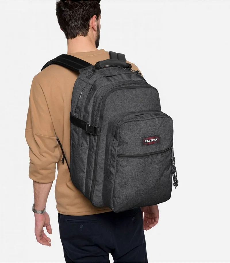 Eastpak Eastpak Freizeitrucksack TUTOR, Schulrucksack, Businessrucksack mit 16" Laptopfach für Schule & Uni, Schwarz, – Produktbild 3 von 5