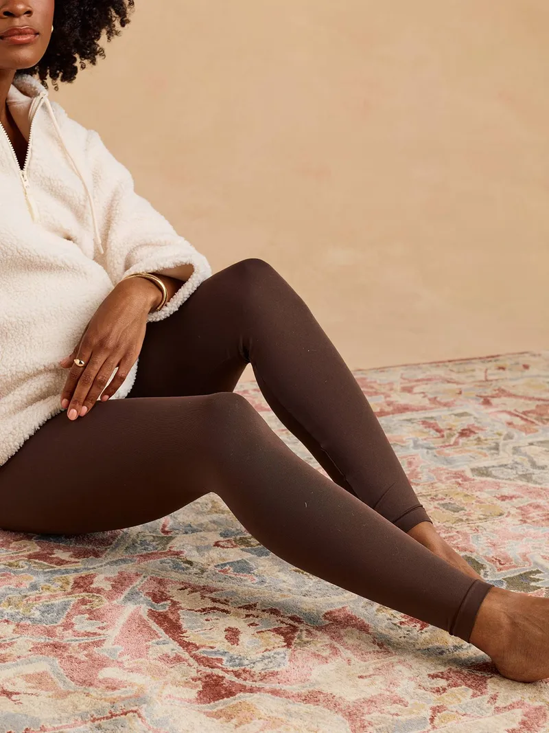 Envie De Fraise 2er-Pack Umstands-Leggings Seamless ENVIE DE FRAISE, Taupe, – Produktbild 2 von 4