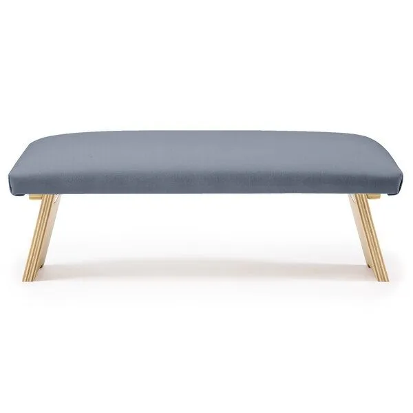Lotuscrafts Lotuscrafts Meditationsbank Klappbar Dharma mit Gepolsterter Sitzfläche (Standard), Indigo dust, – Produktbild 2 von 3