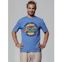 watapparel watapparel T-Shirt Unisex Travel and surf – Produktbild 1 von 1