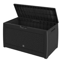 Casaria® Gartenbox Matuba 310L Anthrazit Flechtoptik wasserdicht – Produktbild 1 von 1