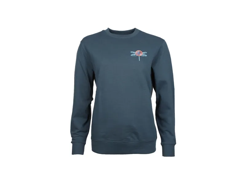 FÄDD Damen Pullover "Drachenfliege PÄP" tannenblau XXL, Grün, – Produktbild 1 von 2