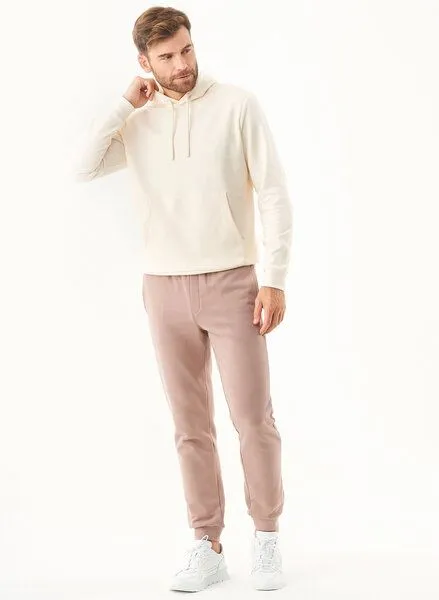 ORGANICATION ORGANICATION ESSENTIALS-HOOLDEN-Soft Touch Hoodie aus Bio-Baumwolle, Weiß(off white), – Produktbild 2 von 4