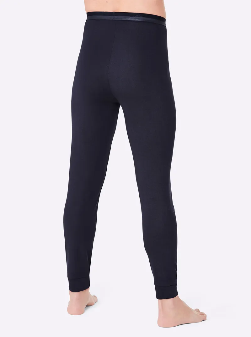 KINGsCLUB Hose lang marine + grau-meliert, Marine + grau-meliert, – Produktbild 2 von 3