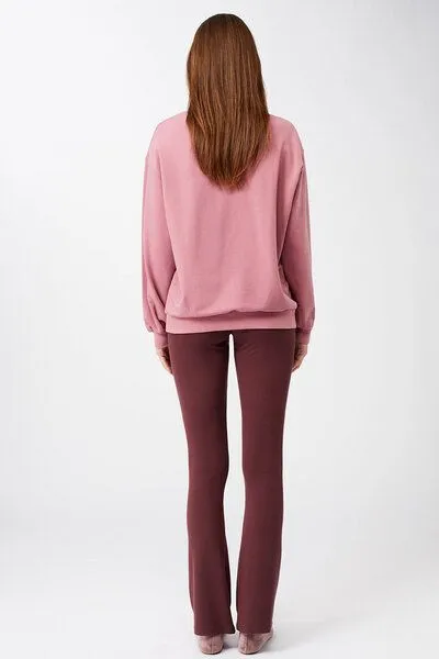 mandala Mandala "Yoga Lover" Sweater, Rosa (amethyst), – Produktbild 4 von 4