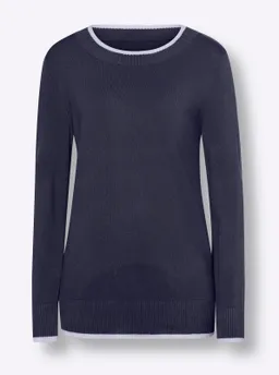 heine Feinstrickpullover marine – Produktbild 1 von 1