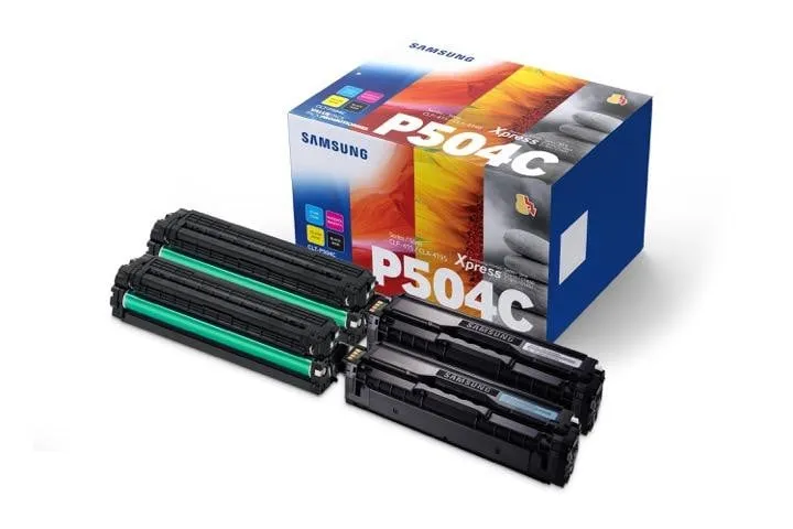 Samsung Samsung Rainbow Kit Toner CLT-P504C schwarz, cyan, magenta, gelb – Produktbild 2 von 2