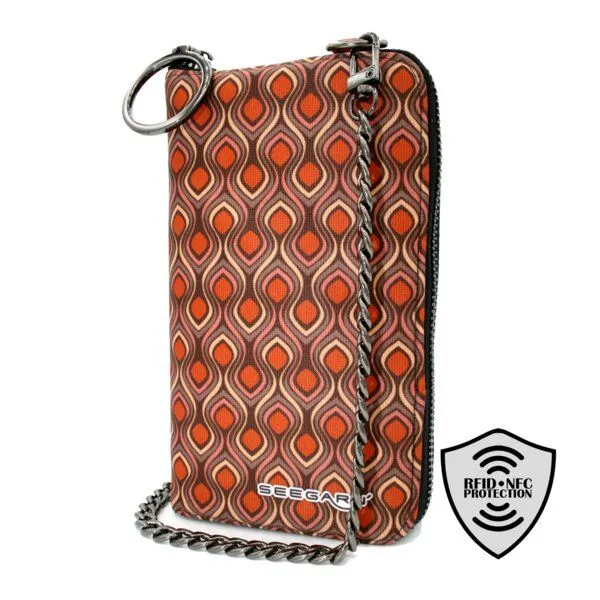 Seegarn Seegarn-Täschle / 2in1 Handy-Tasche und Geldbeutel (MB33), K2 - kette schwarz, – Produktbild 2 von 4