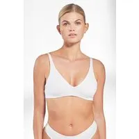 Bread Boxers Bread & Boxers Bustier TRIANGLE BRA aus Bio-Baumwolle, Weiß (white), – Produktbild 1 von 1
