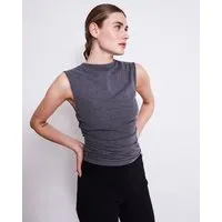 JAN N JUNE JAN N JUNE Top RAFO soft dark grey GOTS – Produktbild 1 von 1