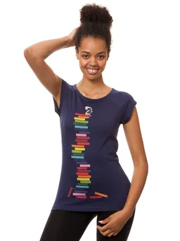 FellHerz Books Girl Cap Sleeve midnight - L – Produktbild 1 von 1
