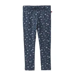People Wear Organic People Wear Organic "Leggings, dunkelblau bedruckt, ""Gänseblümchen"", Bio-Baumwolle" – Produktbild 1 von 1