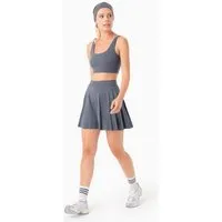 ORGANICATION ORGANICATION SUMMER | Sport-Skort mit Innenshorts aus recyceltem Polyamid, Soft indigo, – Produktbild 1 von 1