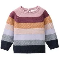 People Wear Organic People Wear Organic Strick Pullover, bunt geringelt, Bio-Baumwolle – Produktbild 1 von 1