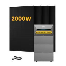 Anker Anker SOLIX Solarbank 3 E2700 Pro, mit 4 x 500 Bifaziale Solarmodule.by Powerness - 10.8kWh / ohne Zubehör / Selbstabholung – Produktbild 1 von 1