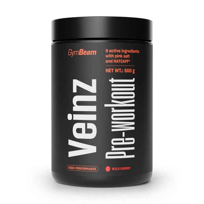 GymBeam OG1 GymBeam Veinz Pre-Workout 500 g wild cherry – Produktbild 1 von 1