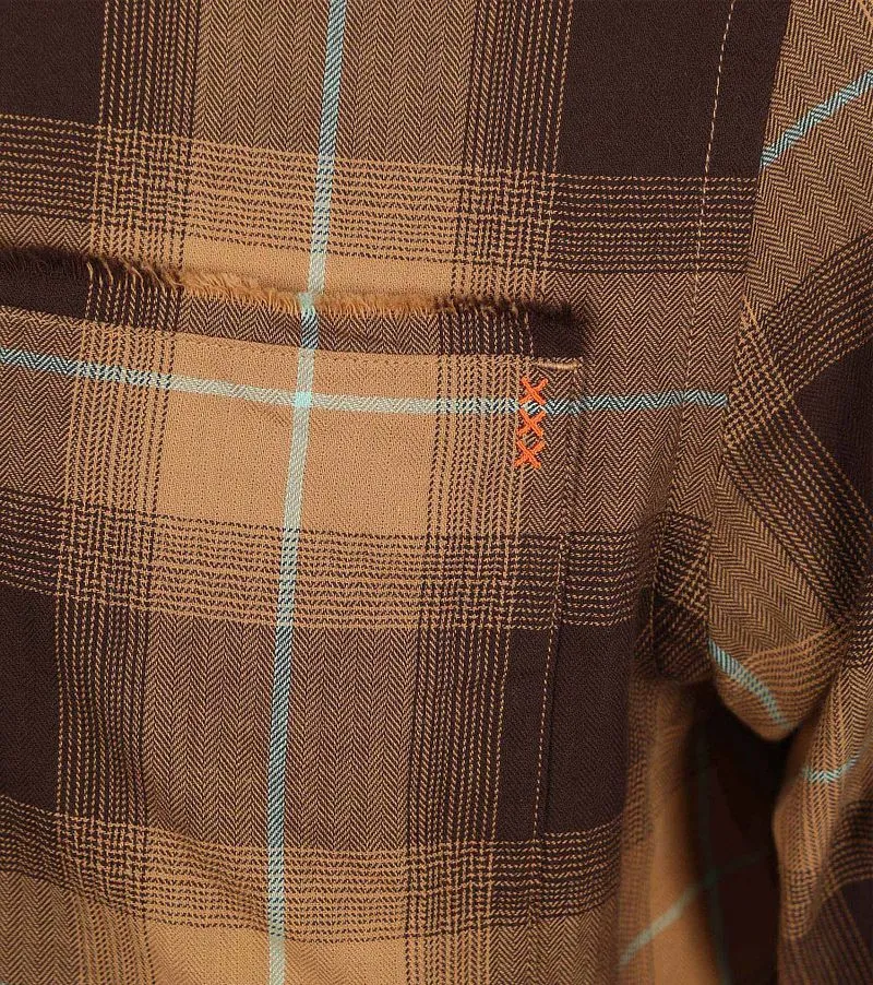 Scotch and Soda Scotch and Soda Hemd Karomuster Braun, Braun, – Produktbild 2 von 3