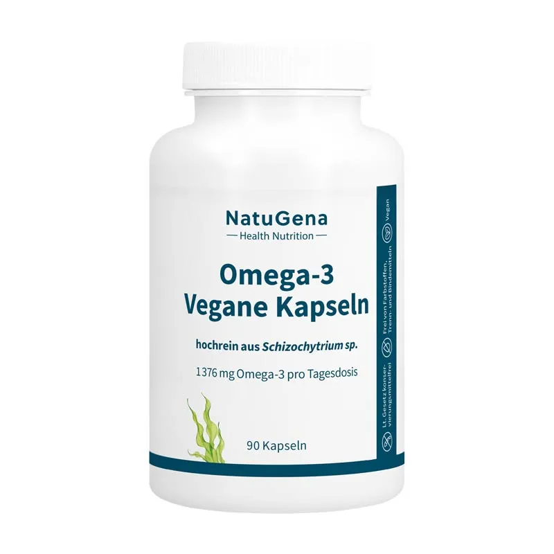 NatuGena NatuGena Omega-3 Vegane 90 Kapseln – Produktbild 1 von 2