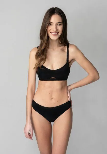 Lovjoi Lovjoi Still-Bralette NEPETA bügellos und super komfortabel, Black (schwarz), – Produktbild 3 von 4