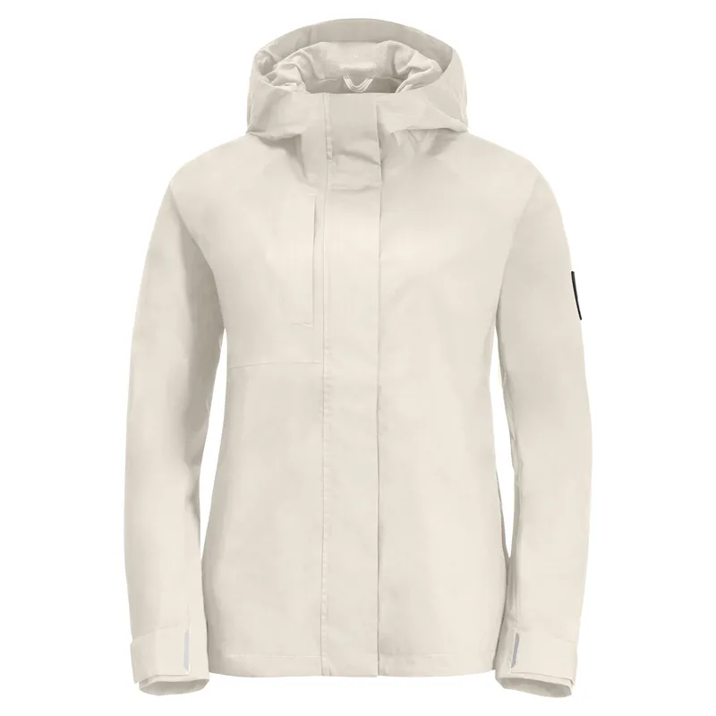 Jack Wolfskin Wasserdichte Jacke für Frauen Jack Wolfskin Nature, Blanc, – Produktbild 1 von 1