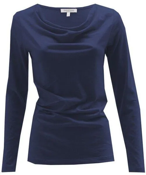 Alma & Lovis Alma & Lovis Cascade Shirt, Dunkelblau, – Produktbild 1 von 1