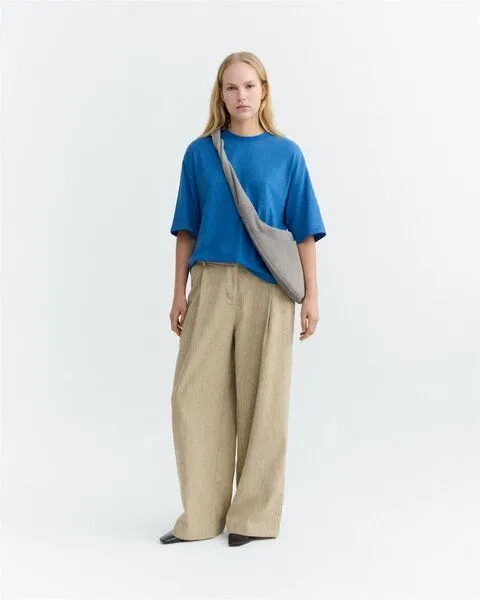thinking mu thinking mu Hanf T-Shirt Modell: Lena, Light cobalt (blau), – Produktbild 2 von 4
